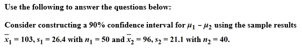   -What is the margin of error for this confidence interval? A)  8.44 B)  5.01 C)  1.73 D)  11.91