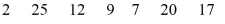 Use the dataset to compute the following summary statistics in the questions below. - Median