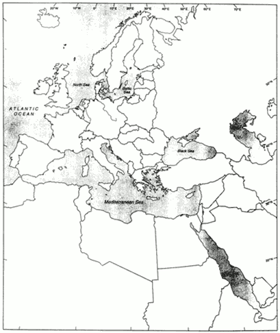 Map Exercise 23-1You will need pens of four different colors for this exercise On the first outline map that follows, and using the map  The Allies on the Offensive in Europe, 1942-1945  in your text and an historical atlas as references:    Refer to Map Exercise 23-1 Label each of the following nations: Albania Algeria Austria Belgium Britain Bulgaria Czechoslovakia Denmark France Germany (including East Prussia) Greece Hungary Ireland Italy Libya Luxembourg Morocco Netherlands Norway Poland Portugal Romania Sicily Soviet Union Spain Spanish West Africa Spanish Morocco Sweden Switzerland Tunisia Turkey Yugoslavia