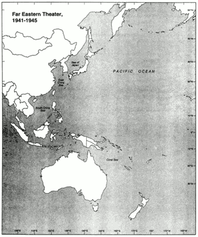 Map Exercise 23-2You will need pens of four different colors for this exercise Refer to an historical atlas and to the map in your text titled  The Pacific War  On the outline map that follows:    Refer to Map Exercise 23-2 Mark the location of and label the following places: Chungking Hong Kong Peking Shanghai Tokyo