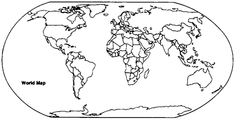 Map Exercise 24-1On the following map, and using the map  The Rise of the Third World: Newly Independent Nations Since 1943  in the text as a reference:    Refer to Map Exercise 24-1 How did many of the newly independent Third World nations align themselves in the Cold War between the United States and the Soviet Union?