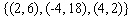 Use correlation coefficients to determine which of the given sets of data is worst fit by its associated regression line. a.   b.   c.   A) c B) b C) b and c D) a E) a and b