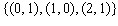 Use correlation coefficients to determine which of the given sets of data is worst fit by its associated regression line. a.   b.   c.   A) c B) b C) b and c D) a E) a and b