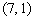 Find an equation for exponential function that passes through the pair of points   and   .   (   )  A)    B)    C)    D)    E)   
