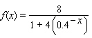 Find N , A , and b for the function.   A)    B)    C)    D)    E)   