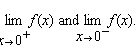 Use the graph to compute     A)    B)    C)    D)    E) does not exist