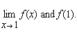 Use the graph to compute     A)    B)    C)    D)    E) does not exist
