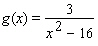 Use a graph to determine whether the given function is continuous on its domain. If it is not continuous on its domain, list the points of discontinuity.   A) The function is continuous on its domain. B) The point of discontinuity:   . C) The point of discontinuity:   . D) The points of discontinuity:   . E) The points of discontinuity:   .
