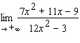 Calculate the limit algebraically.   A)    B)    C)    D)    E)   