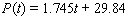 The cost of fighting crime in the U.S. increased steadily in the period 1982-1999. Total spending on police, courts, and prisons can be approximated, respectively, by   billion dollars     billion dollars     billion dollars   where t is time in years since 1980. Compute   to two decimal places. A) 0.27 B) 0.52 C) 0.42 D) 0.37 E) 0.32
