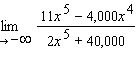 Calculate the limit algebraically.  