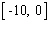 Calculate the average rate of change of the given function over the interval   .   A) -44 B) 40 C) -4 D) 4 E) -40