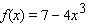 Compute the derivative function   algebraically.   A)    B)    C)    D)    E)   