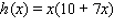 Find the derivative of the function.   A)    B)    C)    D)    E)   