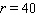 The Verhulst model for population growth specifies the reproductive rate of an organism as a function of the total population according to the following formula:   where p is the total population in thousands of organisms,   and   are constants that depend on the particular circumstances and organism being studied, and   is the reproduction rate in thousands of organisms per hour. If   and   , find   . A)    B)    C)    D)    E)   