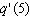 The demand for the Cyberpunk II arcade video game is modeled by the logistic curve   where q ( t ) is the total number of units sold t months after the game s introduction. Use technology to estimate   . Assume that the manufacturers of Cyberpunk II sell each unit for $600. What is the company s marginal revenue,   ? Use the chain rule to estimate the rate at which revenue is growing 5 months after the introduction of the video game. Please round each answer to the nearest whole number. A)    B)    C)    D)    E)   