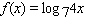 Find the derivative of the following function.   A)    B)    C)    D)    E) none of these