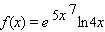 Find the derivative of the function.   A)    B)    C)    D)    E)   