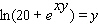 Find   using implicit differentiation.   A)    B)    C)    D)    E)   
