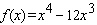 Find the exact location of all the absolute extrema of the function with domain   .   A) (9, -2187) - absolute minimum B) (-9, -2187) - relative maximum C) (9, -2187) - relative minimum D) (9, 2187) - absolute minimum E) (9, 0) - absolute maximum