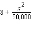 The marginal cost of producing the   box of computer disks is   and the fixed cost is $150,000. Find the cost function   A)    B)    C)    D)    E)   