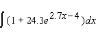 Evaluate the integral.   A)    B)    C)    D)    E)   