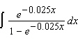 Evaluate the integral.   A)    B)    C)    D)    E)   