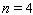 Calculate the left Riemann sum for the function over the given interval using the given values of   .   over   ,   A) Left Sum = 5 B) Left Sum = - 5 C) Left Sum = 7 D) Left Sum = 4 E) Left Sum = - 4