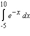 Calculate the Riemann Sum for the integral using n = 5.   A) 156.19 B) 7.78 C) 23.33 D) 468.57 E) 148.41
