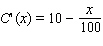The marginal cost function for the manufacture of portable CD players is given by   where   is the number of CD players manufactured. Use a Riemann sun with n = 15 to estimate the cost of producing the first 15 CD players. A) $147.75 B) $148.95 C) $147.90 D) $133.88 E) $148.80
