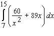 Evaluate the integral.   A)    B)    C)    D)    E)   