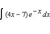 Evaluate the integral.   A)    B)    C)    D)    E)   