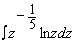 Evaluate the integral.   A)    B)    C)    D)    E)   