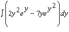 Evaluate the integral.   A)    B)    C)    D)    E)   