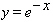 Find the area of the region between   and   for   in   . A)    B)    C)    D)    E)   