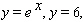 Find the area of the region enclosed by   and the y -axis. A)    B)    C)    D)    E)   