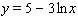 Find the area of the indicated region. Enclosed by   and   and   . A)    B)    C)    D)    E)   