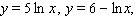 Find the area of the region enclosed by   and the line   . A)    B)    C)    D)    E)   