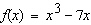 Calculate the 6-unit moving average of the given function.  