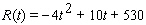 The annual net sales (revenue) earned by Nintendo Co., Ltd., in the fiscal years ending March 31, 1995 to March 31, 2003, can be approximated by   billion yen per year   where   is time in years (   represents March 31, 2000) . Suppose that, from April 1994 on, Nintendo invested its revenue in an investment yielding 3% compounded continuously. What, to the nearest   billion, would the total value of Nintendo s revenue have been by the end of March 2003? A)    B)    C)    D)    E)   
