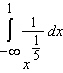 Decide whether the integral converges. If the integral converges, compute its value.   A) converges to 4 B) converges to 0 C) converges to 5 D) converges to 1 E) diverges