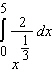 Decide whether the integral converges. If the integral converges, compute its value.   A)    B)    C)    D)    E)   