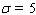The normal distribution curve, which models the distributions of data in a wide range of applications, is given by the function     and   and   are constants called the standard deviation and the mean, respectively. With   and   , approximate   . A) 1 B) 4 C) -1 D) 5 E) -5