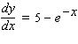 For the given differential equation, find the particular solution   when   .   A)    B)    C)    D)    E)   