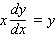 For the given differential equation,find the particular solution if   .   A)    B)    C)    D)    E)   