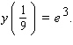 For the differential equation, find the particular solution if     A)    B)    C)    D)    E)   