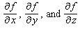 Calculate the values of   at     A)    B)    C)    D)    E)   