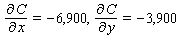 Your weekly cost (in dollars) to manufacture   cars and   trucks is given by   Find   A)    B)    C)    D)    E)   