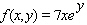 How many critical points does the function have?   A) three B) one C) two D) four E) none