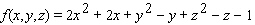 Solve the given problem by using substitution. Find the minimum value of   subject to   . A)    B)    C)    D)    E)   